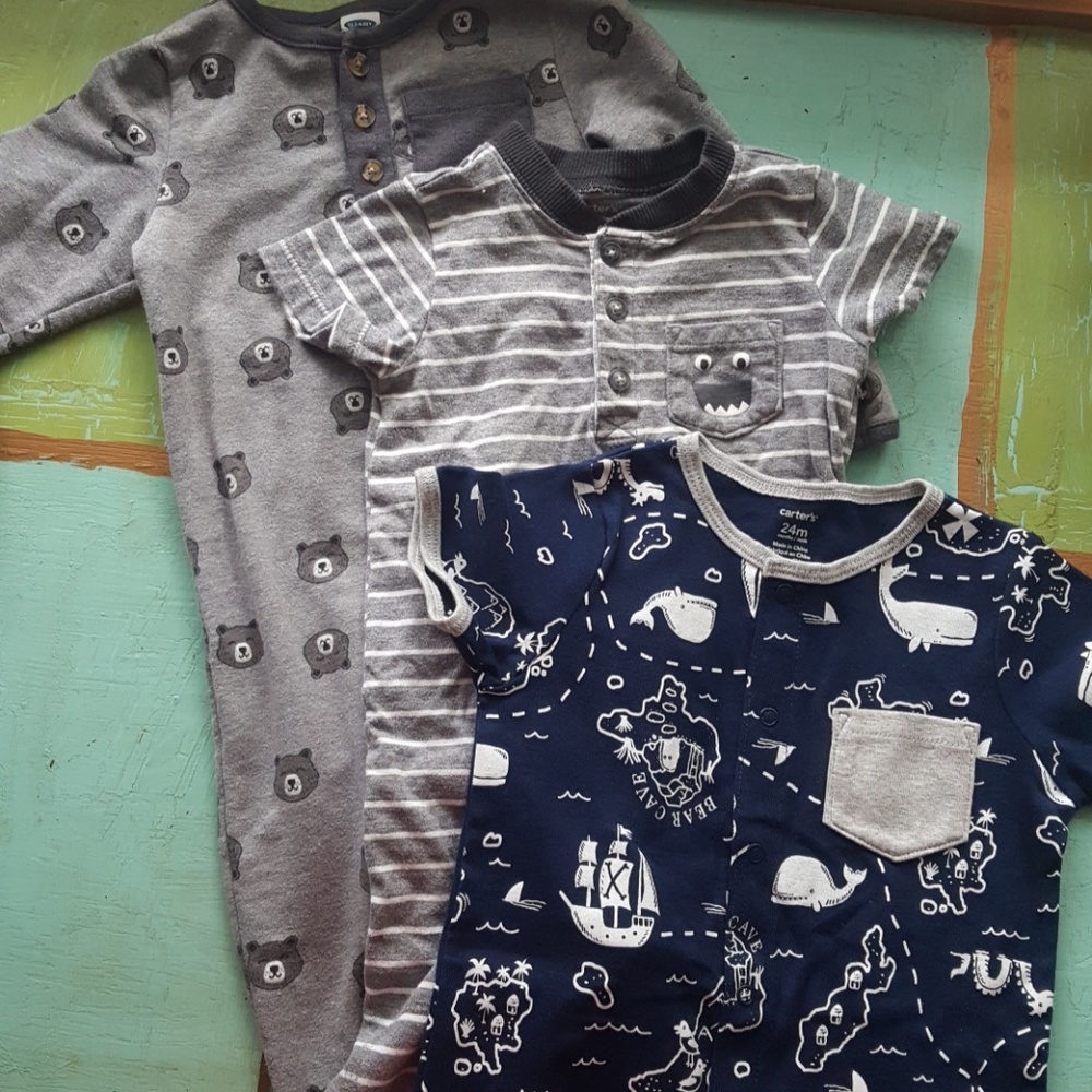 3 one piece outfits